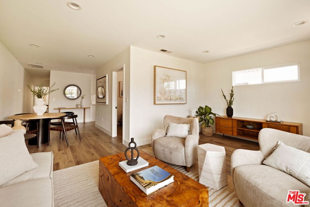 Renovated living room