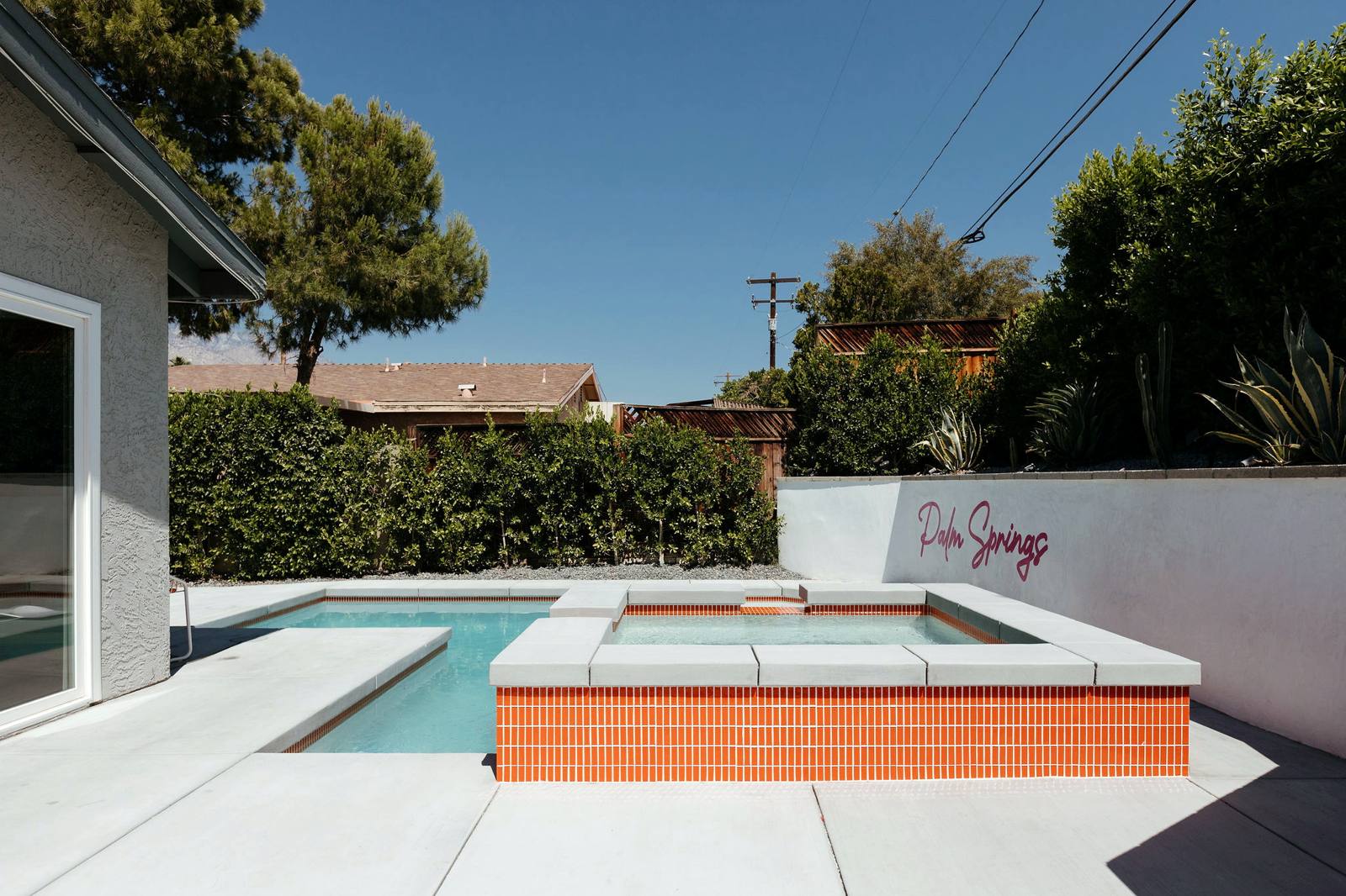 900 S Nueva Vista Drive — pool and residence