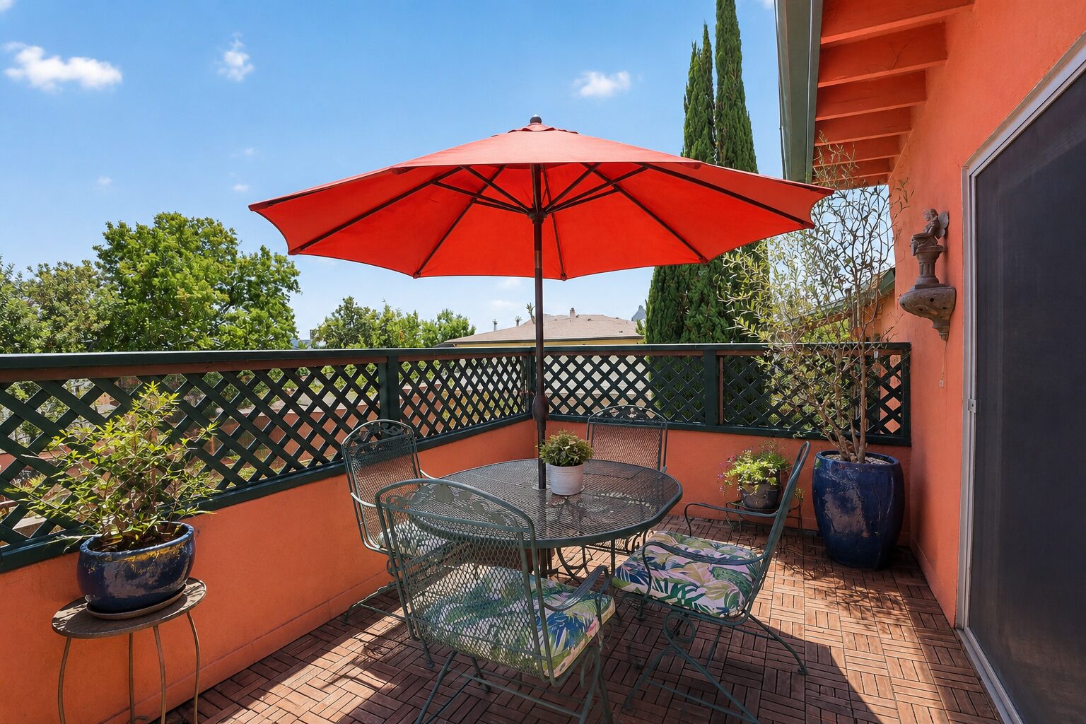 Back home patio