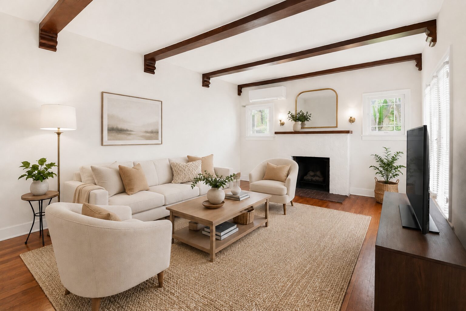 Front home living room