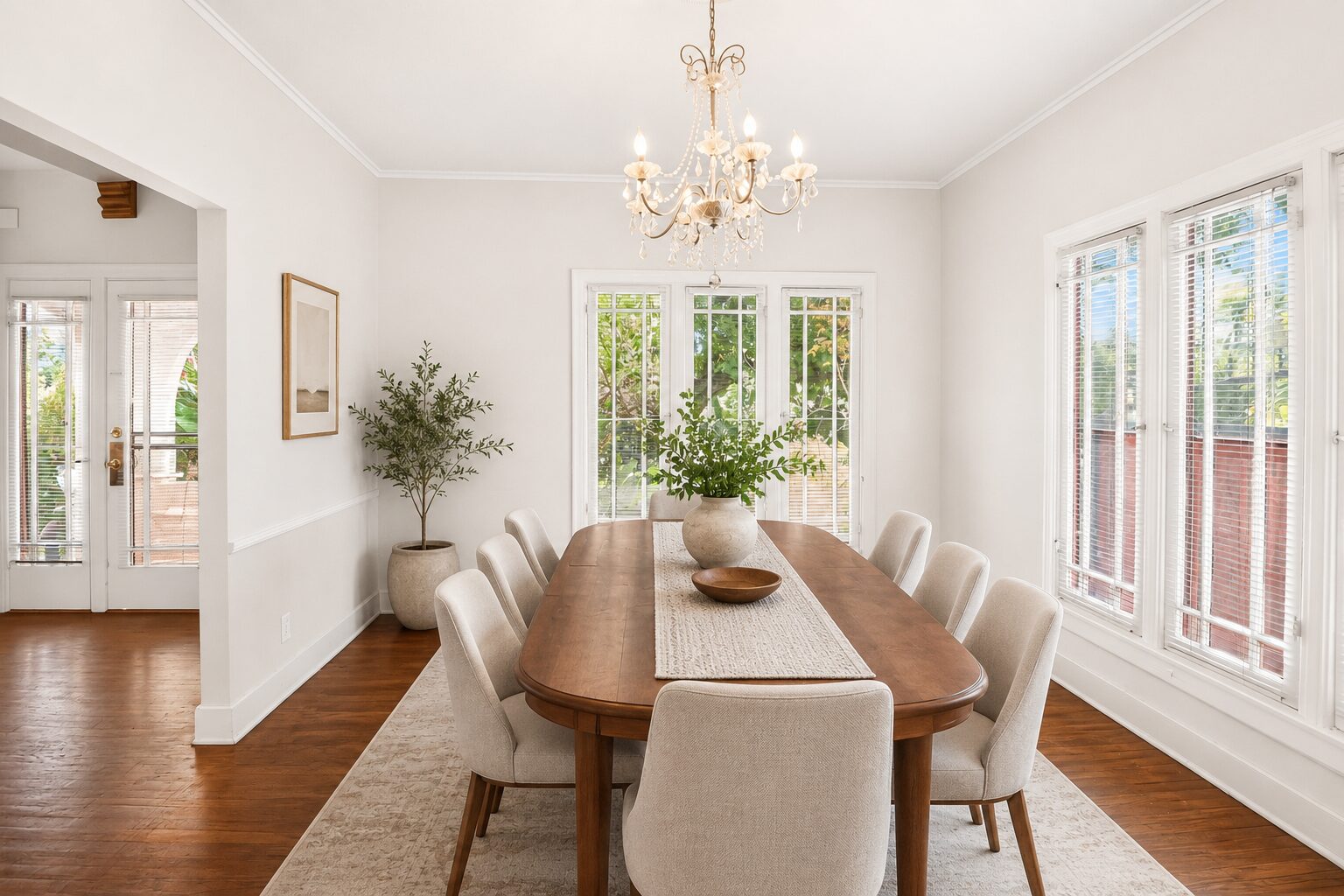 Front home dining room