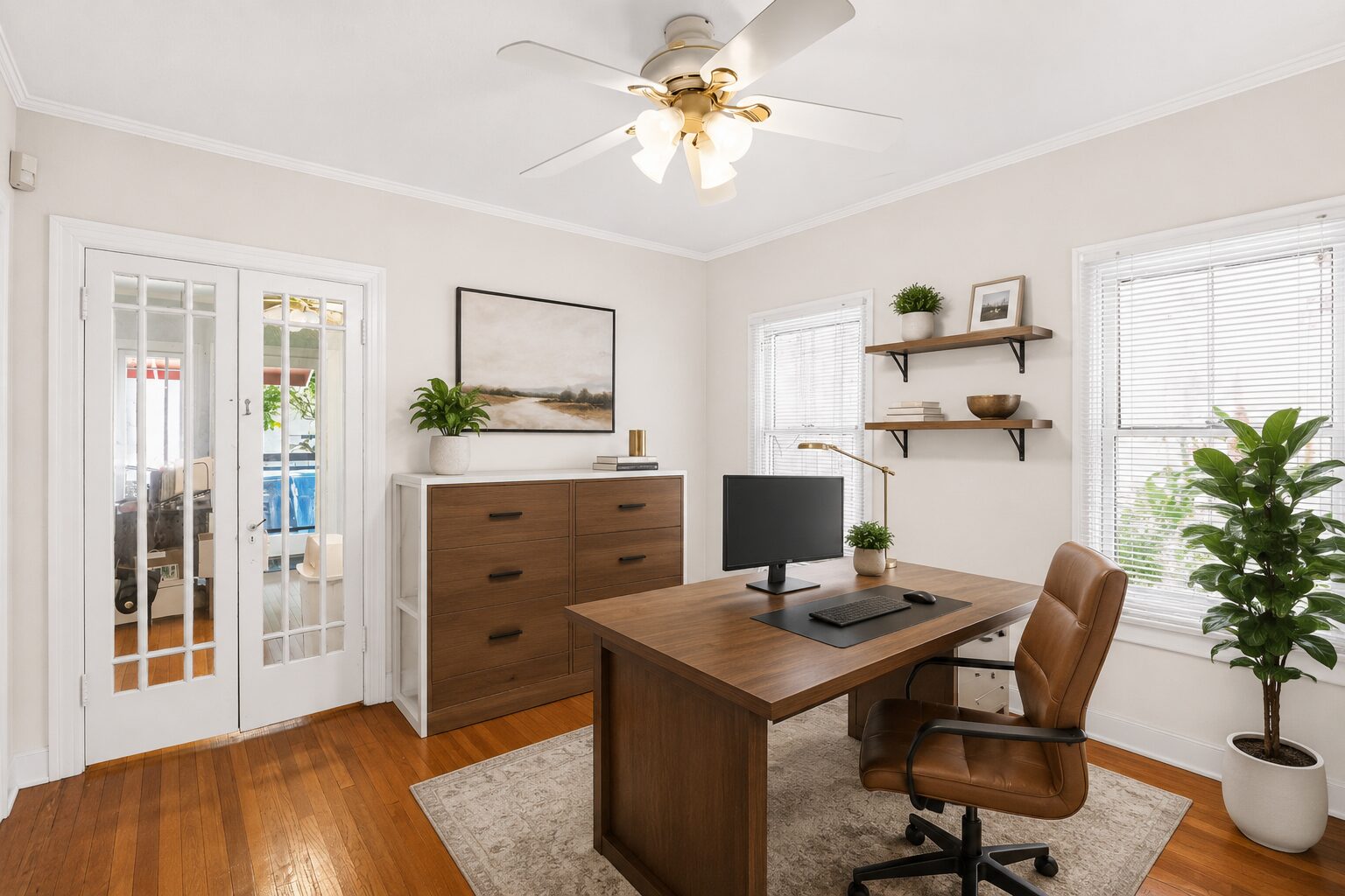 Front home office